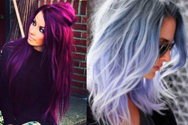 Des couleurs de cheveux originales