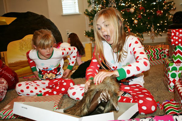 Les enfants et les cadeaux